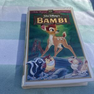 Bambi Walt Disney's 55th Anniversary Masterpiece Collection: VHS 1997 Clamshell